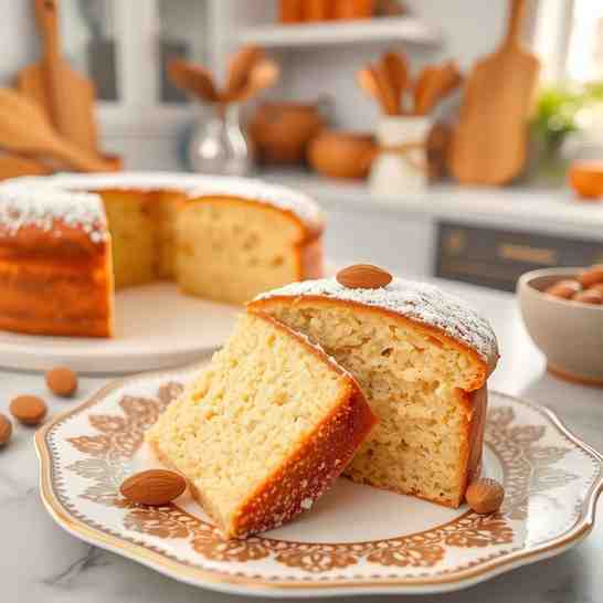 Basbousa - Easy Almond Semolina Cake Recipe